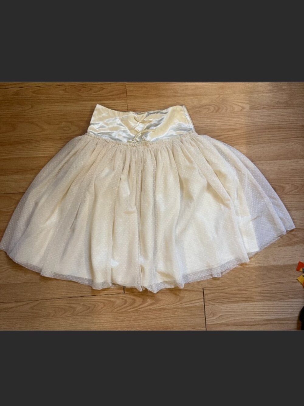 Mary Kate and Ashley Brand Cream Skirt- Kid's Size 14/16